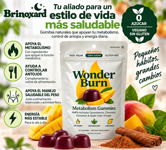 suplemento en Gomitas para Metabolismo y Control de Antojos